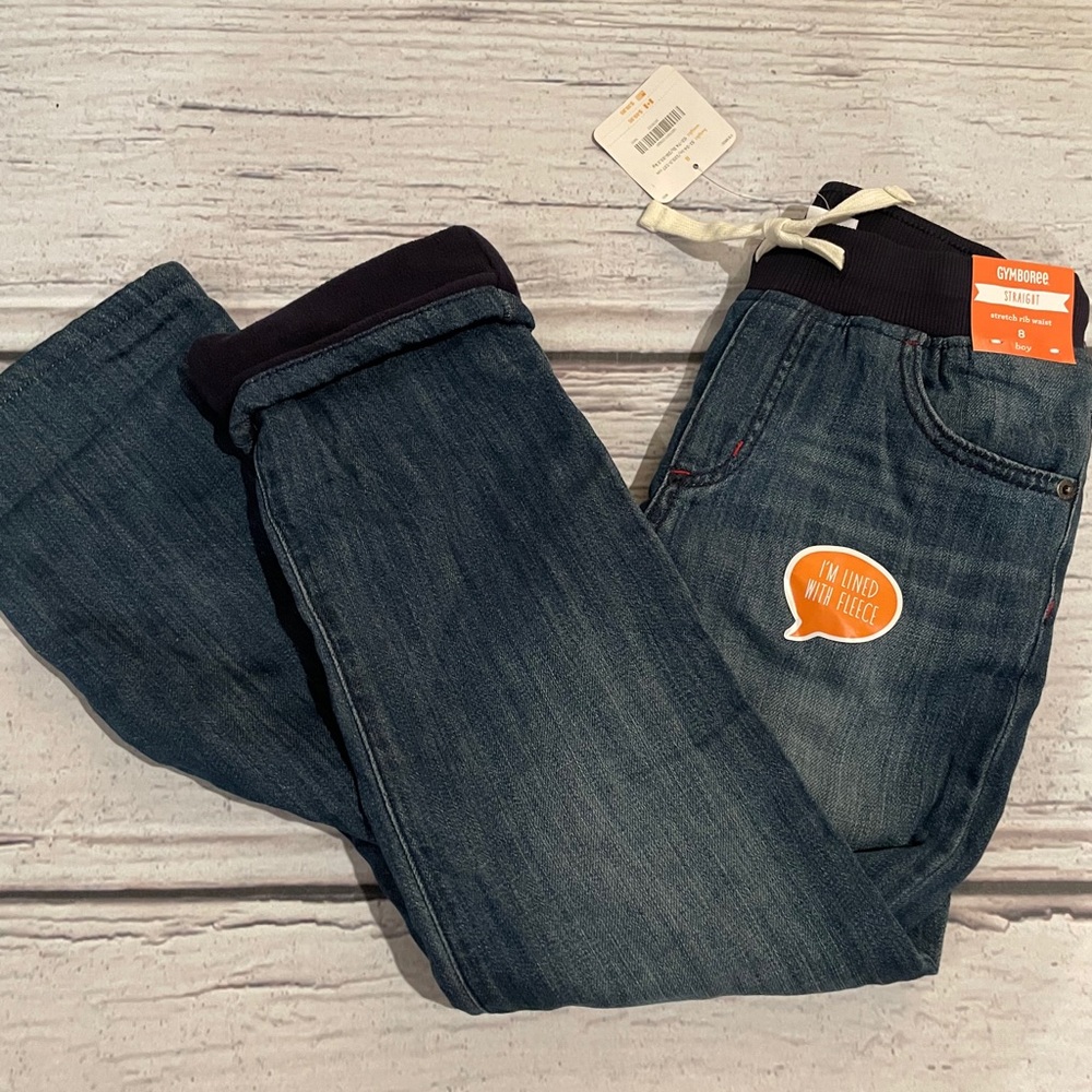 Gymboree fleece lined jeans